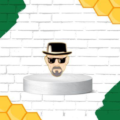 Walter White Breaking Bad Enamel Pin Ireland