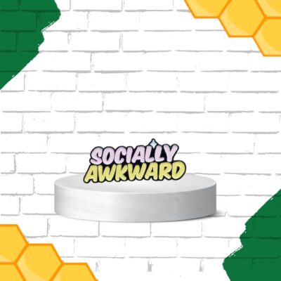 Socially Awkward Enamel Pin Ireland