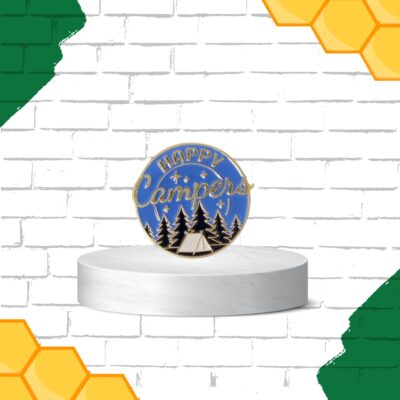 Happy Campers Pin Ireland