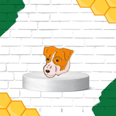 Rex the Jack Russell Enamel Pin Ireland