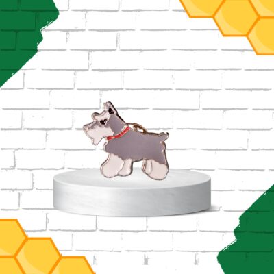 Charlie the Schnauzer Enamel Pin Ireland